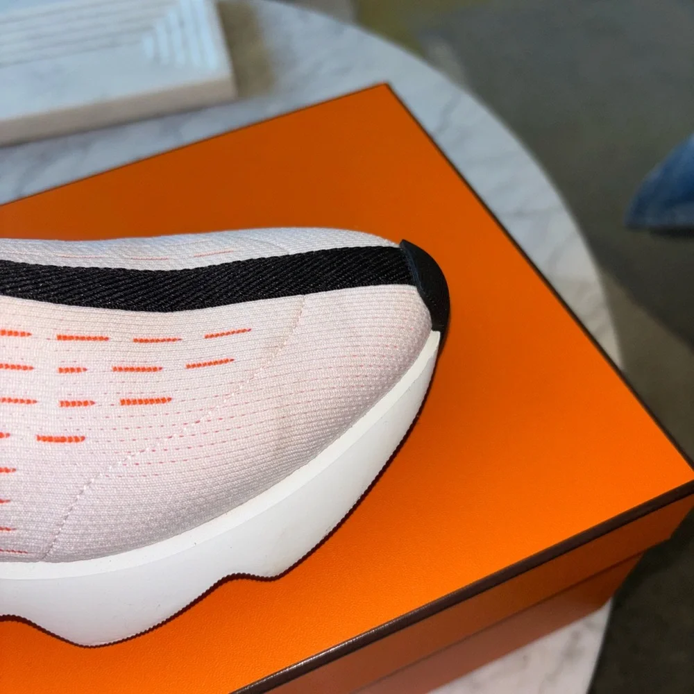 Hermes Eclair Maille Slip On Sneaker - Picture 11 of 16